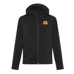 Kurtka przeciwdeszczowa z kapturem Inca Army All Rounder 15. Czarne kurtki męskie INCA ARMY, bez wzorów, z kapturem, rowerowe. Za 359.50 zł.