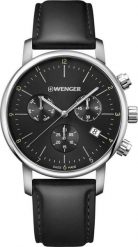 Zegarek Wenger Zegarek męski Wenger 01.1743.102 czarny. Czarne zegarki męskie Wenger. Za 1,232.00 zł.