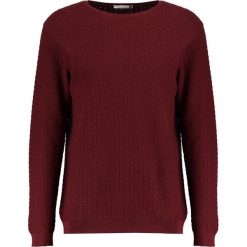 Knowledge Cotton Apparel CHECK ROUND NECK Sweter tawny red. Czerwone kardigany męskie marki Knowledge Cotton Apparel, z bawełny. W wyprzedaży za 377.10 zł.