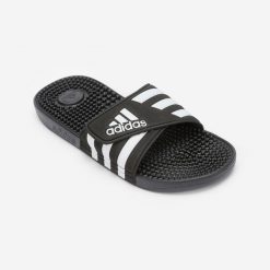 Klapki basenowe ADIDAS ADISSAGE. Białe klapki i japonki męskie ADIDAS, bez wzorów. Za 129.99 zł.