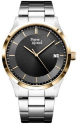 Zegarek męski Pierre Ricaud P91103.2117Q srebrny. Szare zegarki męskie Pierre Ricaud, srebrne. Za 390.00 zł.