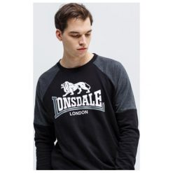 Lonsdale Bluza Grosvenor , czarny, rozmiar L. Czarne bluzy nierozpinane męskie Lonsdale, l, bez wzorów, bez ramiączek, bez kaptura. Za 159.99 zł.
