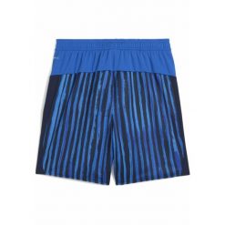 Męskie szorty KIDSUPER × AL-HILAL SFC PUMA Blue Intense Club Navy. Niebieskie szorty sportowe męskie Puma, bez wzorów, sportowe. Za 199.00 zł.