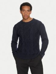 Paul&Shark Sweter 14311084 Granatowy Regular Fit. Niebieskie kardigany męskie PAUL&SHARK, m, bez wzorów, z wełny, bez ramiączek. Za 1,599.00 zł.