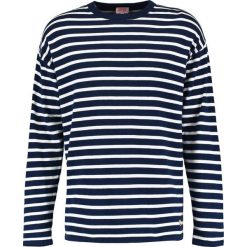 Armor lux BOXY MARIN HERITAGE Sweter aviso/nature. Niebieskie kardigany męskie marki Armor lux, z bawełny. W wyprzedaży za 381.75 zł.