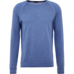 Drumohr FELPA Sweter blue. Niebieskie swetry męskie Drumohr, z bawełny. W wyprzedaży za 381.15 zł.