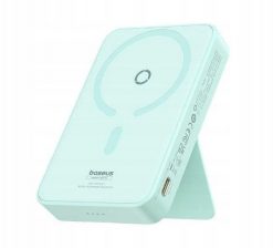 Powerbank Baseus OS-Baseus MagPro Magnetic Bracket Wireless Fast-Charging Power Bank 5000mAh 20W Peppermint Blue (with Simply Series Charging Cable Ty. Niebieskie powerbanki Baseus. Za 114.35 zł.
