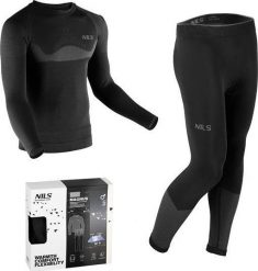 Nils Extreme BTZ0464 BIELIZNA TERMOAKTYWNA CZARNA MĘSKA ZESTAW 2XL/3XL MAGNUS NILS. Czarna bielizna termoaktywna męska NILS Extreme, m, bez wzorów, bez ramiączek. Za 125.02 zł.