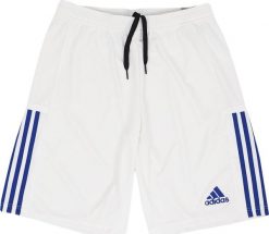 Spodenki męskie adidas MT19 Knitted Short białe DW6772 M. Białe szorty sportowe męskie ADIDAS, bez wzorów, sportowe. Za 149.19 zł.