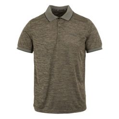 Polo Regatta Remex II. Brązowe koszulki polo męskie Regatta, m, bez wzorów, sportowe, bez kołnierzyka, bez ramiączek. Za 160.50 zł.