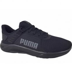 Buty do chodzenia męskie Puma Ftr Connect. Czarne buty do biegania męskie Puma, bez wzorów, z materiału, bez zapięcia, do biegania. Za 251.00 zł.