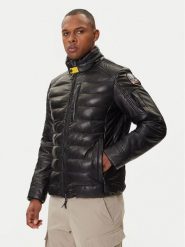 Parajumpers Kurtka skórzana Ernie 25WMPMJKLE02 Czarny Slim Fit. Czarne kurtki męskie Parajumpers, m, bez wzorów, ze skóry, bez ramiączek, bez kaptura. Za 3,959.00 zł.