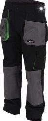 Yato SPODNIE ROBOCZE PALEA XL 100% BAWEŁNA 9 KIESZENI ZAMEK BŁYSKAWICZNY YATO. Długie spodnie sportowe męskie YATO, bez wzorów, z bawełny. Za 174.90 zł.