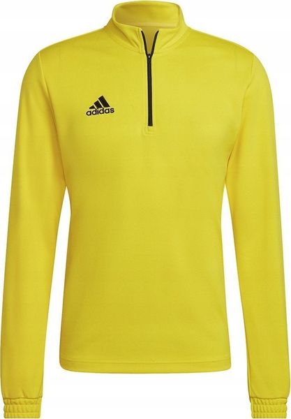 Adidas Bluza męska adidas Entrada 22 Training Top żółta HI2128 XL. Żółte bluzy nierozpinane męskie ADIDAS, m, bez wzorów, bez ramiączek, bez kaptura. Za 129.58 zł.