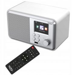 Xoro DAB 300 IR, Internet Radio, DAB+,BT,USB,UPnP, Weiß. Radia Xoro. Za 306.84 zł.
