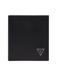 Guess Zestaw portfel i brelok GFBOXM P6101 Czarny. Czarne portfele męskie Guess, z aplikacjami, ze skóry. Za 299.99 zł.