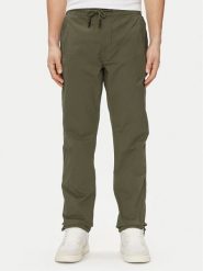 Pepe Jeans Spodnie materiałowe Parachute Pant PM211685 Khaki Regular Fit. Brązowe spodnie na co dzień męskie Pepe Jeans, bez wzorów, z bawełny. Za 269.99 zł.