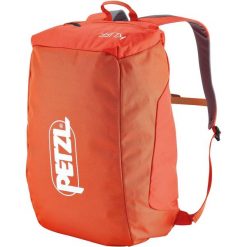 Plecak wspinaczkowy Petzl Kliff z płachtą na linę - red/rouge. Brązowe plecaki męskie PETZL, bez wzorów. Za 234.99 zł.