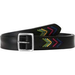 PS by Paul Smith MEN BELT PENNANT STITCH Pasek black. Czarne paski męskie PS by Paul Smith, w paski, z materiału. Za 589.00 zł.