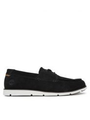 Timberland Mokasyny Grafton Bay TB0A42X7EK41 Czarny. Czarne mokasyny męskie Timberland, ze skóry, bez zapięcia. Za 419.99 zł.