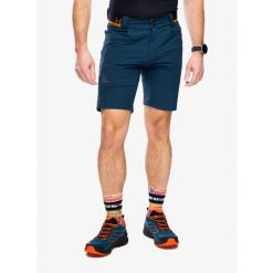 Spodenki turystyczne męskie Hannah Nairi II. Niebieskie szorty sportowe męskie Hannah, bez wzorów, sportowe. W wyprzedaży za 285.85 zł.