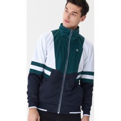 Kolorowa bluza z napisem - Granatowy. Bluzy nierozpinane męskie marki House. W wyprzedaży za 59.99 zł.