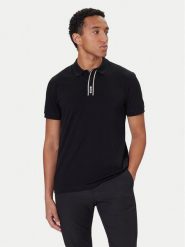 BOSS Polo Paddy 50549362 Czarny Regular Fit. Czarne koszulki polo męskie Boss, m, bez wzorów, z bawełny, bez kołnierzyka, bez ramiączek. Za 389.99 zł.