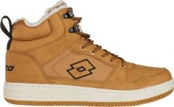 Buty Lotto Prehna Fur brązowe 2400380U 7211 40. Brązowe buty trekkingowe męskie Lotto, bez wzorów, bez zapięcia. Za 255.67 zł.