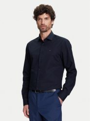 Tommy Hilfiger Koszula MW0MW38347 Granatowy Slim Fit. Niebieskie koszule męskie Tommy Hilfiger, m, bez wzorów, z bawełny, bez kołnierzyka, bez ramiączek. Za 279.99 zł.