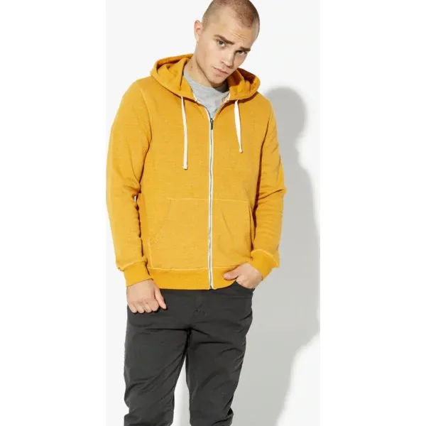 Confront Bluza King , żółty, rozmiar XXL. Żółte bluzy rozpinane męskie Confront, m, bez wzorów, z bawełny, z kapturem. W wyprzedaży za 69.99 zł.