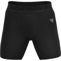 Spodenki treningowe RDX T15 Compression. Czarne szorty męskie RDX SPORTS, bez wzorów. Za 89.99 zł.