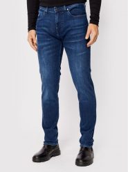 7 For All Mankind Jeansy Luxe Performance JSMXB800LI Granatowy Slim Tapered Fit. Niebieskie jeansy męskie 7 for all mankind, bez wzorów, z bawełny. Za 579.99 zł.
