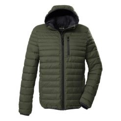 Kurtka z kapturem Killtec GW 28. Czarne kurtki męskie KILLTEC, na zimę, m, bez wzorów, z puchu, bez ramiączek, z kapturem. Za 548.50 zł.