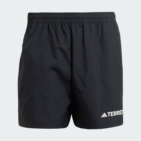 Szorty Terrex Multi. Czarne szorty sportowe męskie ADIDAS, bez wzorów, sportowe. Za 219.00 zł.