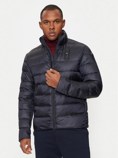 Blauer Kurtka puchowa 24WBLUC03024 Granatowy Regular Fit. Niebieskie kurtki męskie Blauer, m, bez wzorów, z puchu, bez ramiączek, bez kaptura. Za 879.99 zł.