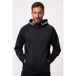 Męska Treningowa bluza rozpinana FLEXNAMIC® tenis softshell kaptur. Niebieskie bluzy rozpinane męskie JAY-PI, m, bez wzorów, z elastanu, bez ramiączek, bez kaptura. Za 343.99 zł.