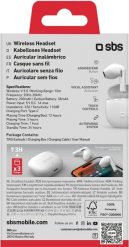 Słuchawki SBS Mobile wireless earbuds Go Pods TWS, white. Białe słuchawki bluetooth SBS Mobile. Za 121.56 zł.