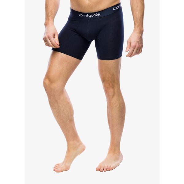 Bokserki termoaktywne Comfyballs Comfycel Long. Niebieskie bielizna termoaktywna męska COMFYBALLS, m, bez wzorów. Za 125.99 zł.