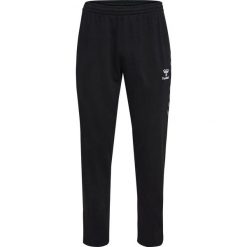 Hummel Spodnie męskie dresowe sportowe bawełna Authentic Training Pants. Czarne długie spodnie sportowe męskie HUMMEL, bez wzorów, z bawełny, do piłki nożnej. Za 166.00 zł.