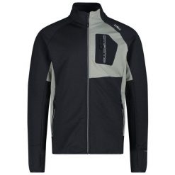 Kurtka polarowa męska CMP Man. Czarne kurtki męskie CMP, m, bez wzorów, z polaru, bez ramiączek, bez kaptura. Za 261.99 zł.