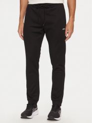 Jack & Jones Spodnie dresowe Will 12261986 Czarny Slim Fit. Czarne spodnie dresowe męskie Jack & Jones, bez wzorów, z dresówki. Za 59.99 zł.