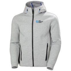 Kurtka z kapturem Helly Hansen the ocean. Szare kurtki męskie Helly Hansen, bez wzorów, sportowe, bez ramiączek, z kapturem. Za 617.00 zł.