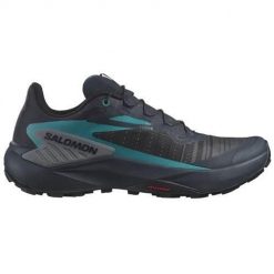 Buty do biegania męskie Salomon Genesis. Czarne buty do biegania męskie Salomon, bez wzorów, z materiału, bez zapięcia, do biegania. W wyprzedaży za 509.00 zł.