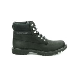 Buty do chodzenia męskie Caterpillar E Colorado WP. Czarne buty trekkingowe męskie CATerpillar, bez wzorów, z materiału, sportowe, za kostkę, bez obcasa, bez zapięcia. Za 498.00 zł.