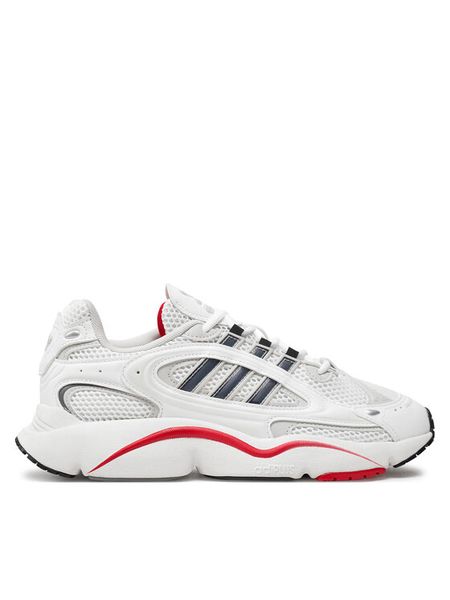 Adidas Sneakersy Ozmillen IF9591 Biały. Białe buty sportowe na co dzień męskie ADIDAS, m, bez wzorów, z materiału, bez ramiączek, bez kaptura. Za 319.99 zł.