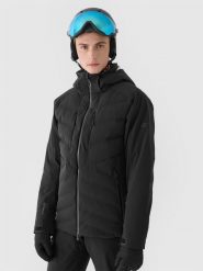 4F Kurtka narciarska membrana Dermizax 20000 męska - czarna S. Czarne kurtki narciarskie i snowboardowe męskie 4f, na zimę, m, z aplikacjami, z dzianiny, z kapturem, narciarskie, Dermizax. Za 1,799.99 zł.