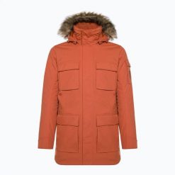 Kurtka zimowa męska Jack Wolfskin Glacier Canyon Parka. Brązowe parki męskie Jack Wolfskin, na zimę, m, bez wzorów, bez kaptura. Za 879.99 zł.