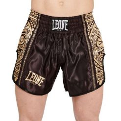 Spodenki treningowe męskie LEONE 1947 Haka Kick. Czarne szorty sportowe męskie LEONE 1947, bez wzorów, sportowe. Za 199.99 zł.