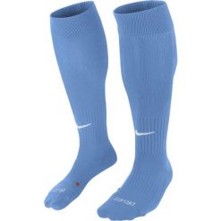 Getry Piłkarskie Classic II. Niebieskie legginsy męskie Nike, bez wzorów, do piłki nożnej. Za 64.35 zł.