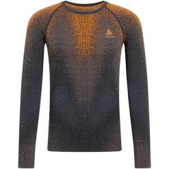 Bluza termoaktywna męska ODLO Blackcomb Eco. Brązowe bielizna termoaktywna męska Odlo, l, bez wzorów, bez ramiączek, narciarskie. Za 309.99 zł.